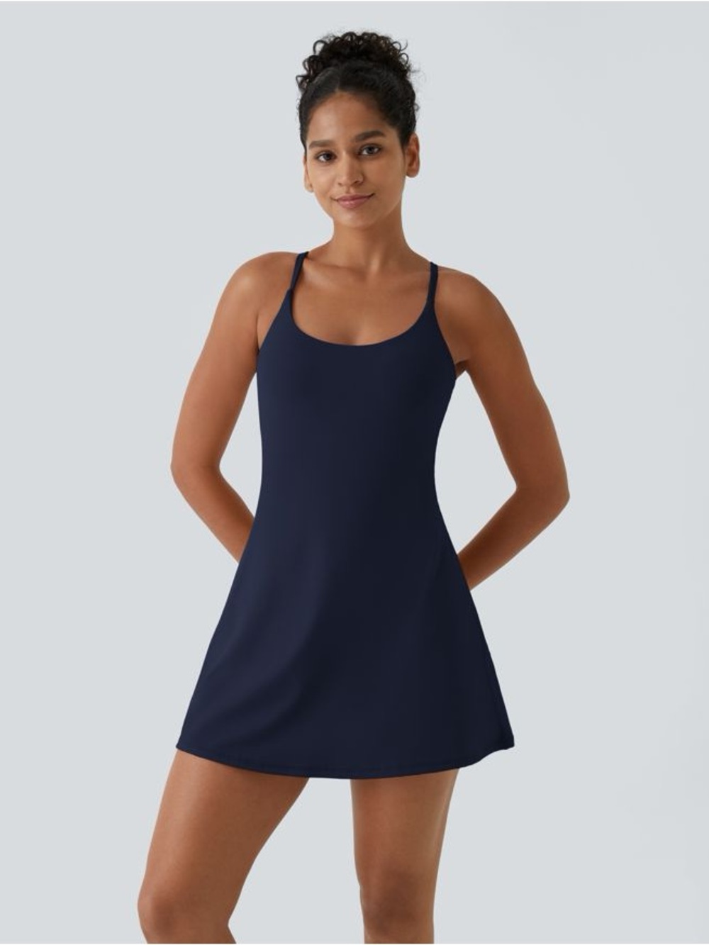 BNWT Halara SoftlyZero™ Plush Backless Active Dress-Easy Peezy Edition